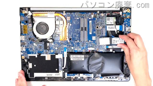 MB-S145S-CTのHDD(SSD)の場所です