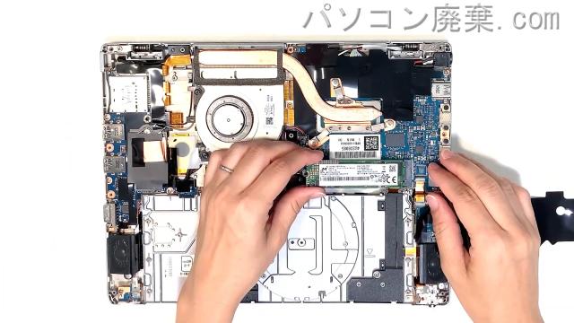 Let's note CF-SR3SLAKSのHDD(SSD)の場所です