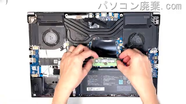 GALLERIA GCL2060RGF-Tのメモリの場所