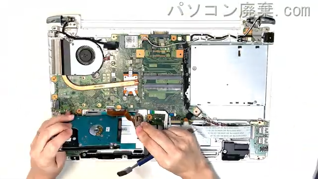 dynabook AZ65/BG PAZ65BG-BNAのHDD(SSD)の場所です