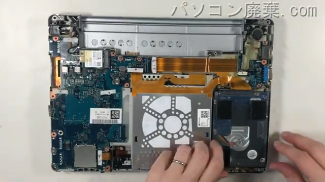 CF-SZ5BDKLCのHDD(SSD)の場所です