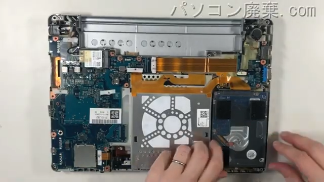 CF-SZ5BDKLCのHDD（SSD）の場所です