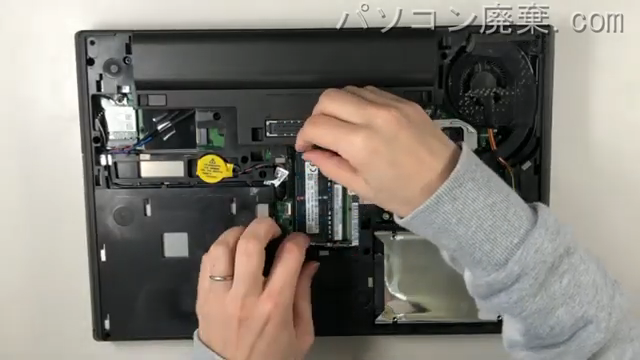 Thinkpad T440p(20AN-CTO1WW)のメモリの場所