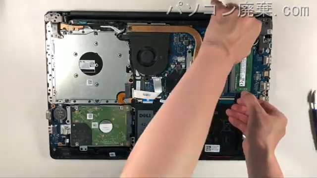 Vostro 3590(P75F010)のメモリの場所