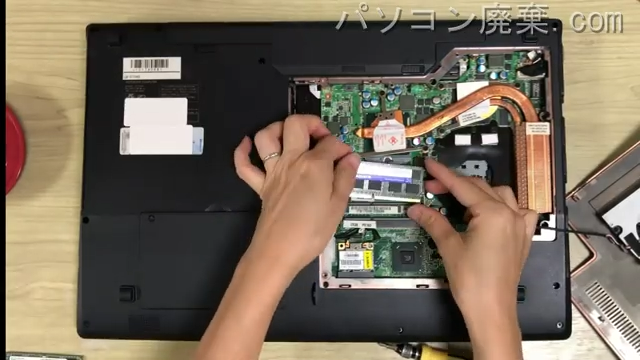 LB-D704B(W170HN)のメモリの場所