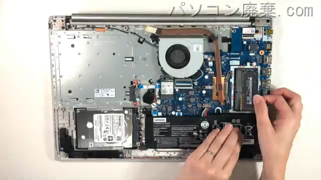 ideapad 320-15IKB(80XL)のメモリの場所
