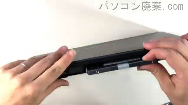 Let's note CF-SX4JDYBRのHDD(SSD)の場所です