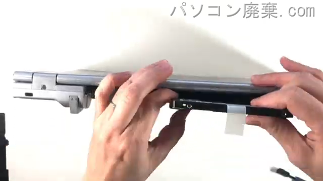 Let's note CF-LX3KH3BPのHDD(SSD)の場所です