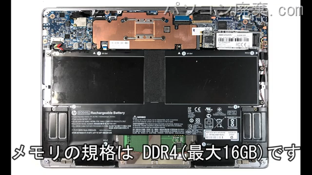 EliteBook Folio G1に搭載されているメモリの規格は DDR4