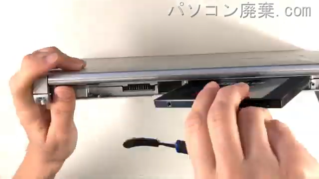 Let's note CF-NX3EDHCSのHDD(SSD)の場所です