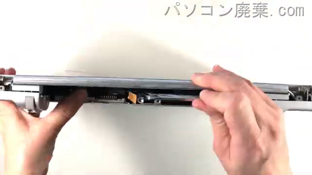 Let's note CF-LX4HD2NCのHDD(SSD)の場所です
