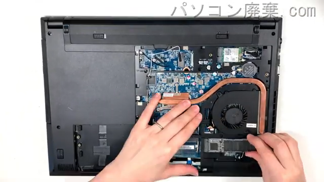 mouse F5-i5CMLAB-KKのHDD(SSD)の場所です