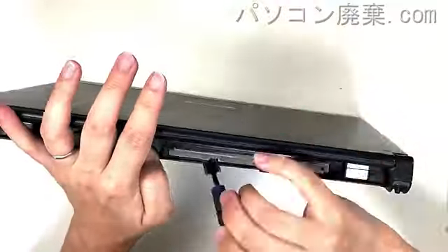 Let's note CF-SX3ZDYBRのHDD(SSD)の場所です