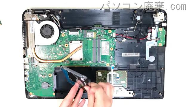 dynabook T57/45M PT57MABDU82AD7YのHDD(SSD)の場所です