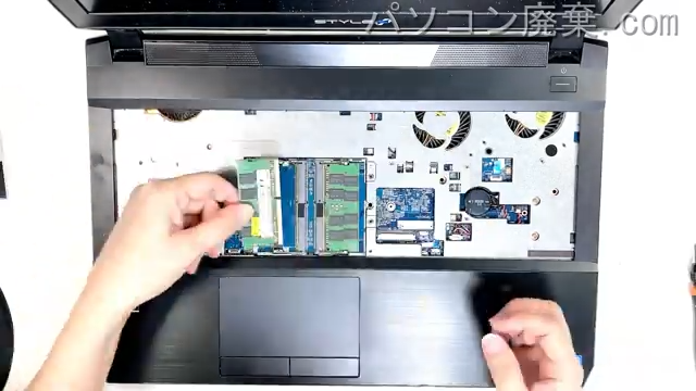 iiyama STYLE P650RE IStNXs-15FX082-i7-SEのメモリの場所