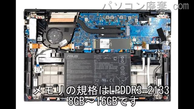 ExpertBook B9 B9450Fに搭載されているメモリの規格はLPDDR3-2133