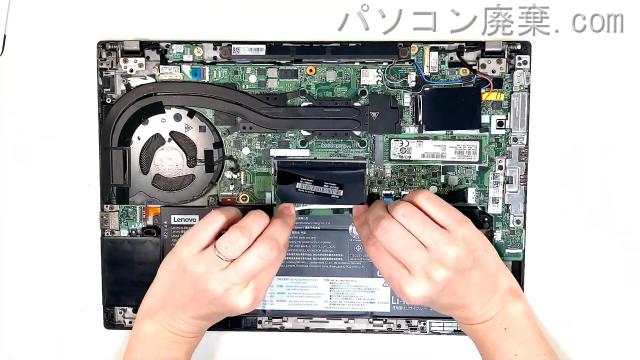 ThinkBook P14s Gen 2(Type 20VX)のメモリの場所