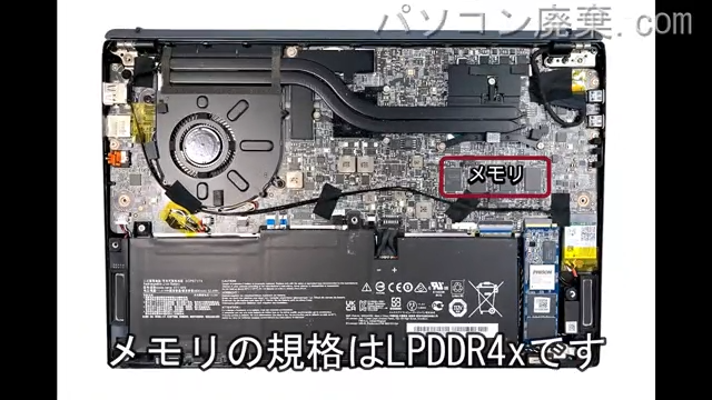 MS-14C4のメモリの場所