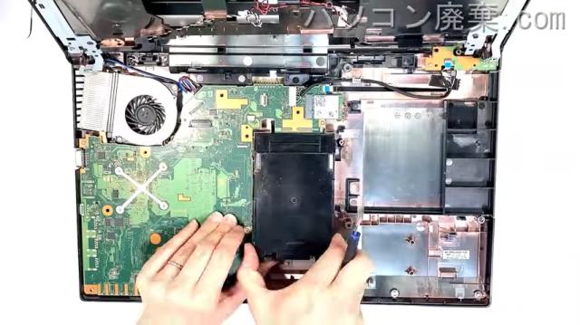 LIFEBOOK A5510/EW FMVA84013DのHDD(SSD)の場所です