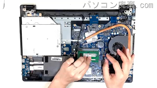 LB-F551X-SSD2-KKのメモリの場所