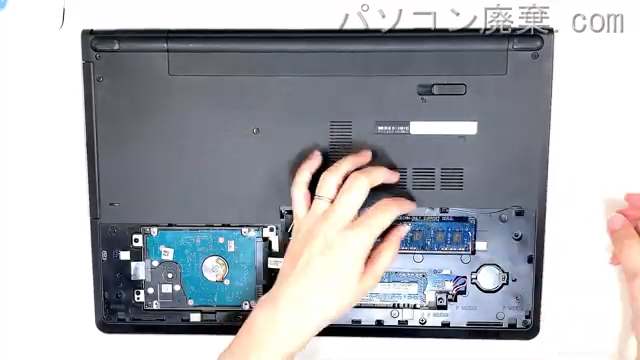 Inspiron 5559のメモリの場所