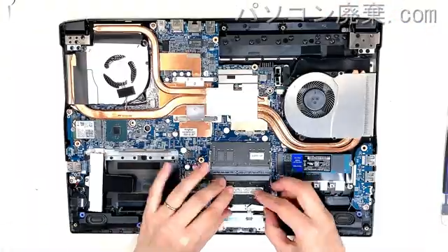 iiyama PC SENSE-ISeNXs-15FX151-i7-PAFXのメモリの場所