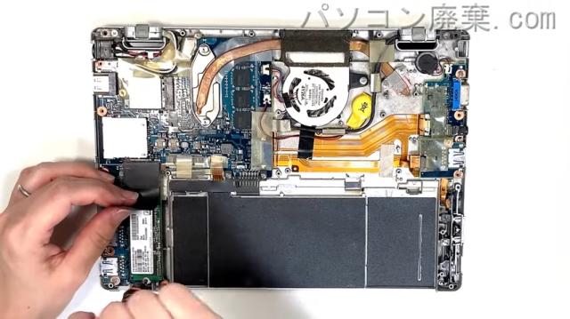 Let's note CF-RZ4JDFJRのHDD(SSD)の場所です