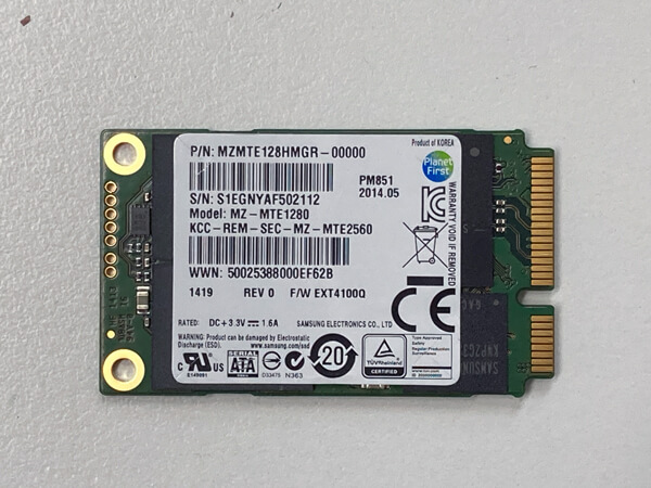 mSATA SSD