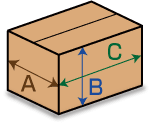 ダンボールのサイズ